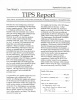 TIPS Report: Sept/Oct 2006 - TIPS and the Break TIP